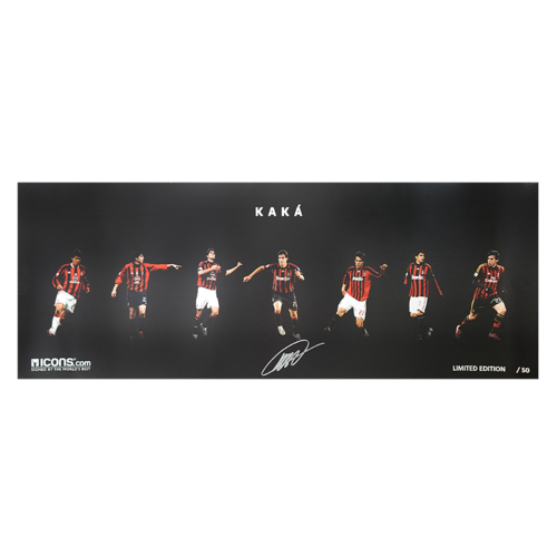Icons Kaka gesigneerde AC Milan foto