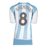 Icons Javier Mascherano gesigneerd Argentinië shirt 2006