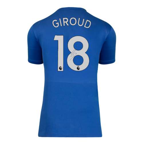 Icons Olivier Giroud gesigneerd Chelsea shirt