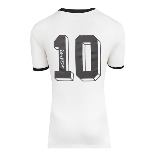 Icons Lothar Matthaus gesigneerd Duitsland shirt
