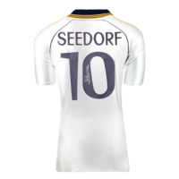Icons Clarence Seedorf gesigneerd Real Madrid shirt 1999