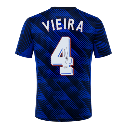 Patrick Vieira gesigneerd Frankrijk shirt 2026