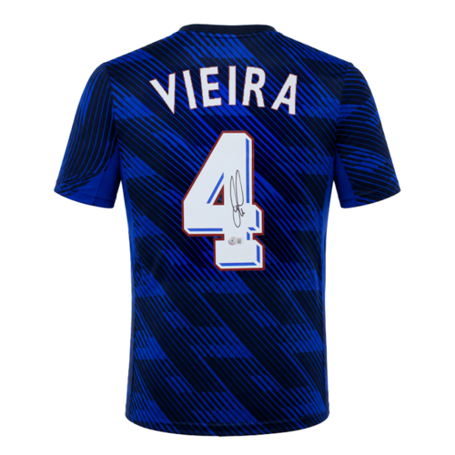 Icons Patrick Vieira gesigneerd Frankrijk shirt 2026