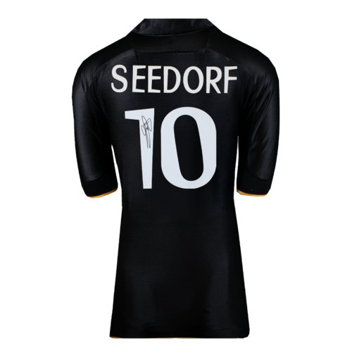Icons Clarence Seedorf gesigneerd Real Madrid shirt 1999