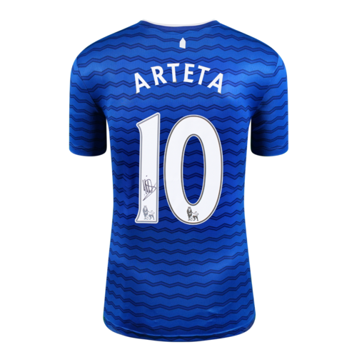Icons Mikel Arteta gesigneerd Everton shirt 2025-26