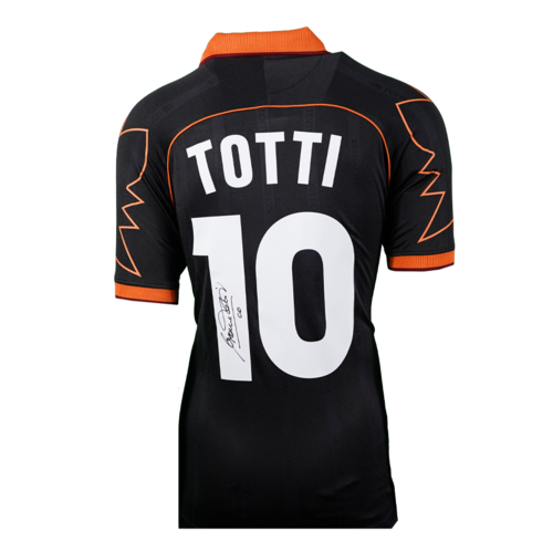 Icons Francesco Totti gesigneerd AS Roma shirt 1999-00