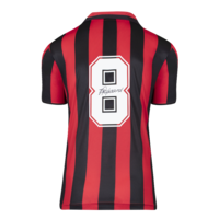 Icons Frank Rijkaard gesigneerd AC Milan shirt 1988
