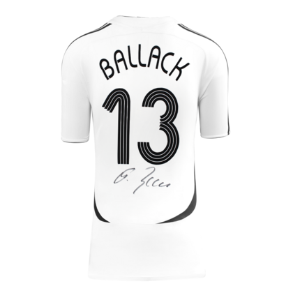 Michael Ballack gesigneerd Duitsland shirt 2006