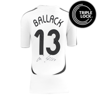 Icons Michael Ballack gesigneerd Duitsland shirt 2006