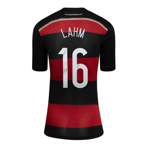 Icons Philipp Lahm gesigneerd Duitsland shirt 2014