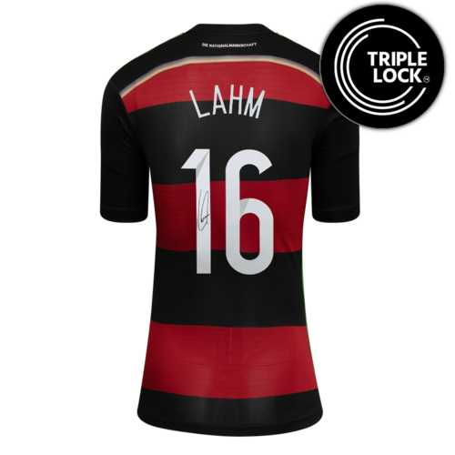 Icons Philipp Lahm gesigneerd Duitsland shirt 2014
