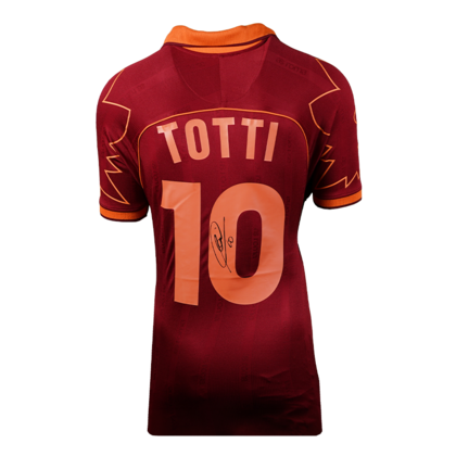 Francesco Totti gesigneerd AS Roma shirt 1999-00
