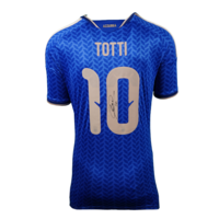Icons Francesco Totti gesigneerd Italië shirt 2026-27