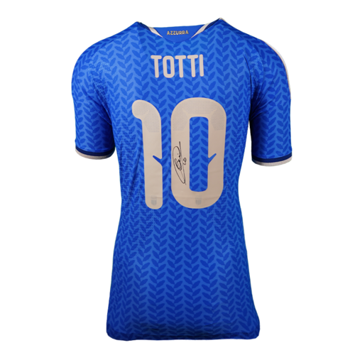 Icons Francesco Totti gesigneerd Italië shirt 2026-27