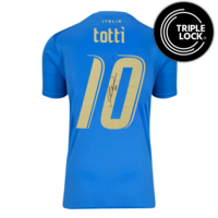 Icons Francesco Totti gesigneerd Italië shirt 2022-23