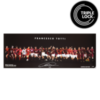 Icons Francesco Totti gesigneerde AS Roma foto