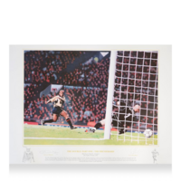 Icons Sylvain Wiltord gesigneerde Arsenal foto