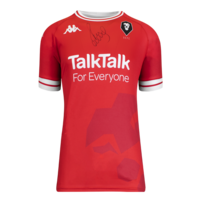Icons Paul Scholes gesigneerd Salford City shirt 2021-22