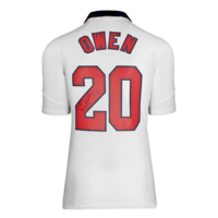 Icons Michael Owen gesigneerd Engeland shirt 1998