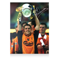 Icons Michael Owen gesigneerde Liverpool FC foto