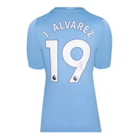 Icons Julian Alvarez gesigneerd Manchester City shirt 2023-24