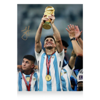 Icons Julian Alvarez gesigneerde Argentinië foto 2022