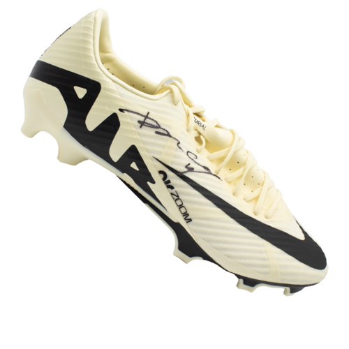 Icons Didier Drogba gesigneerde Chelsea voetbalschoen