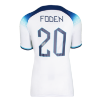 Icons Phil Foden gesigneerd Engeland shirt 2022-23