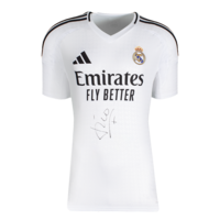 Icons Luis Figo gesigneerd Real Madrid shirt 2024-25