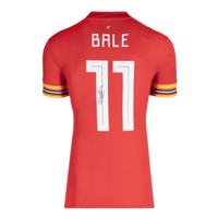 Icons Gareth Bale gesigneerd Wales shirt 2020-21