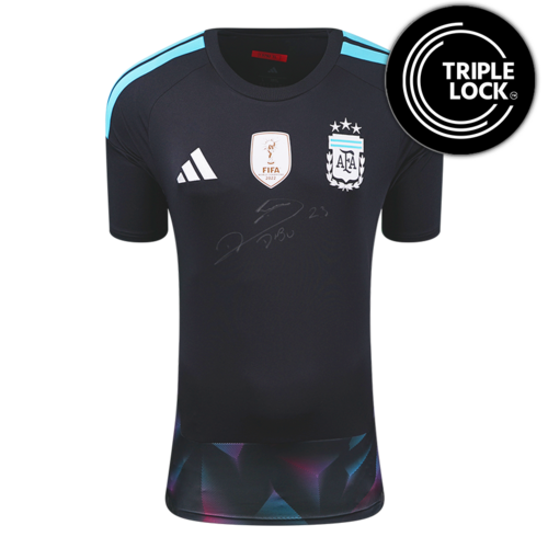 Icons Emiliano Martinez gesigneerd Argentinië shirt 2026-27