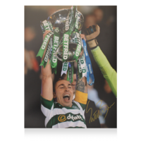 Icons Scott Brown gesigneerde Celtic FC foto
