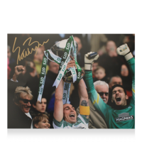 Icons Scott Brown gesigneerde Celtic FC foto