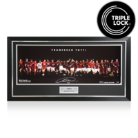 Icons Francesco Totti gesigneerde AS Roma foto