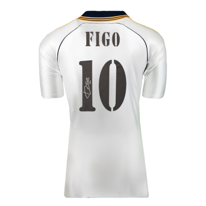 Luis Figo gesigneerd Real Madrid shirt 1999-00