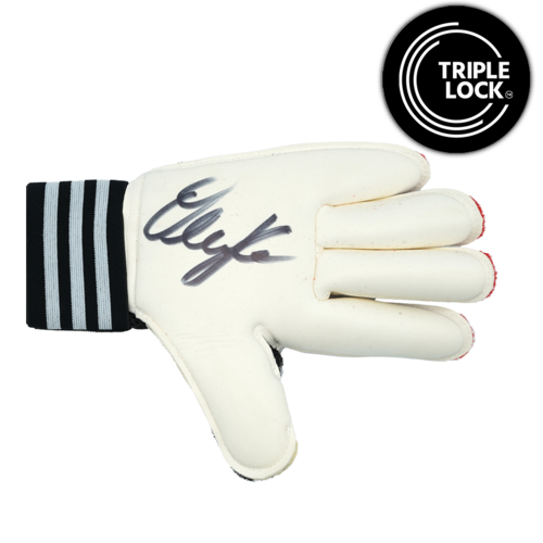 Icons Oliver Kahn gesigneerde keepershandschoen