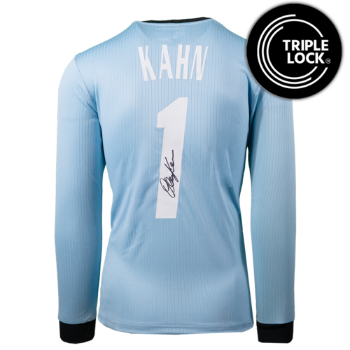 Icons Oliver Kahn gesigneerd Duitsland shirt