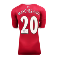 Icons Javier Mascherano gesigneerd Liverpool FC shirt 2025-26