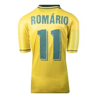 Icons Romario gesigneerd Brazilië shirt 1994