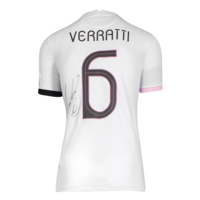 Icons Marco Verratti gesigneerd Paris Saint-Germain shirt 2021-22