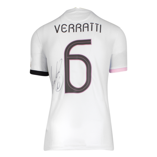 Icons Marco Verratti gesigneerd Paris Saint-Germain shirt 2021-22
