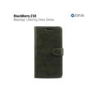 Zenus Blackberry Z10 Masstige Lettering Diary Series -Deep Khaki