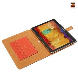 Zenus Galaxy Note 10.1  Masstige Cambridge Diary Series -Orange