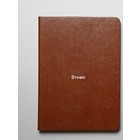 Avoc Galaxy Note 10.1  Masstige Toscane Diary Avoc - Brown