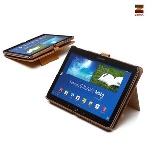 Zenus Galaxy Note 10.1  Prestige Vintage with Signage Diary - Vintage Bruin