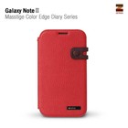 Zenus Galaxy Note 2 Masstige Color Edge Diary Series -Red