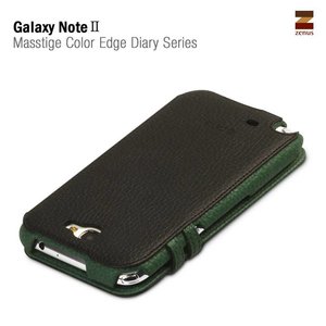 Zenus Galaxy Note 2 Masstige Color Edge Diary Series -Black