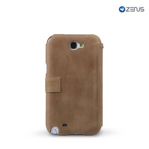 Zenus Galaxy Note 2 Prestige G-Note Diary Series -Vintage Bruin