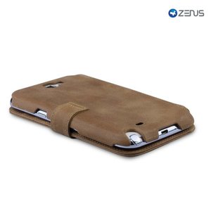 Zenus Galaxy Note 2 Prestige G-Note Diary Series -Vintage Bruin