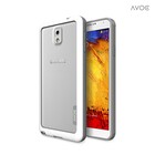 Avoc Galaxy Note 3 Bumper Solid Avoc Wit / Grijs